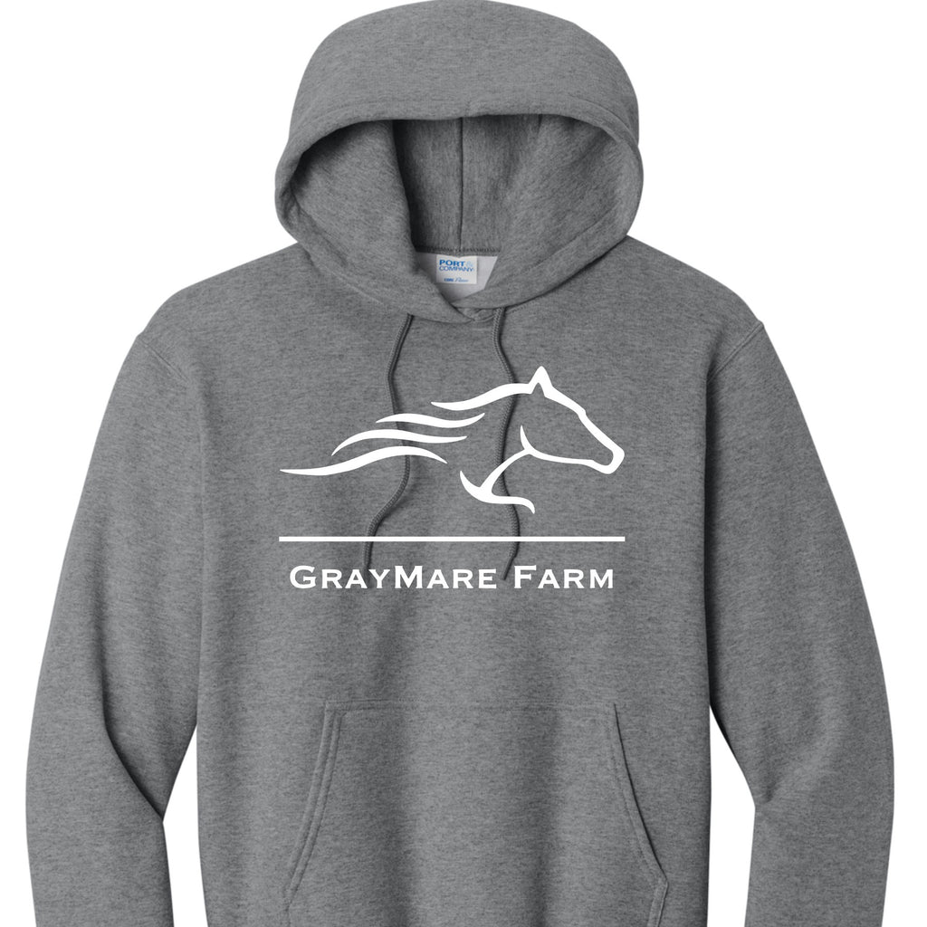 GrayMare Farm Long Sleeve Hooded Sweatshirt